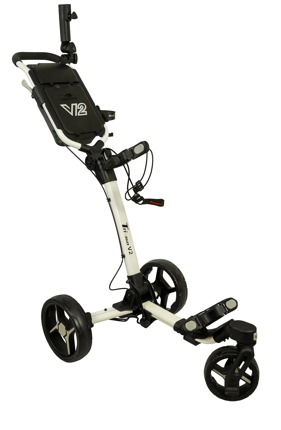 Axglo V2 Golf Push Cart (grey/white)