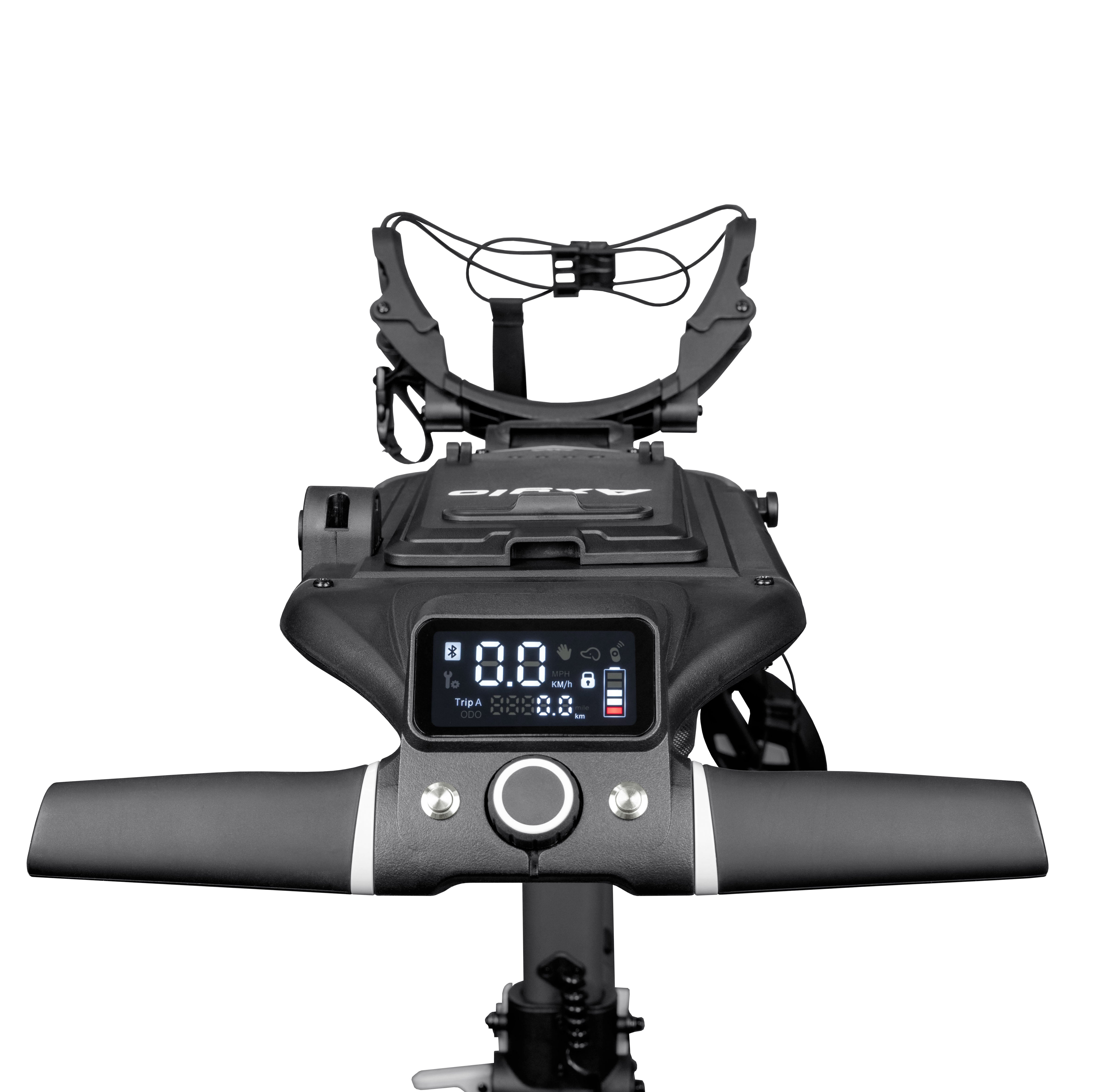 Axglo e5 Electric Golf Push Cart 2025 (Grey)