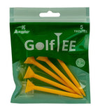 Axglo Golf Tees - Pack of 5 - yellow
