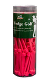 Wedge Golf Tees - Pack of 80 - pink