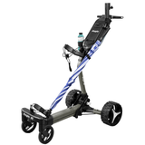 Axglo e5 Follow - Electric Golf Push Cart (Grey)