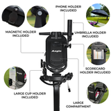 Axglo e5 Follow - Electric Golf Push Cart