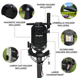 Axglo e5 Follow - Electric Golf Push Cart