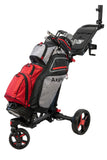 Axglo V2 Golf Push Cart with cart bag